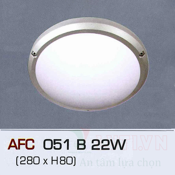 Đèn mâm ốp trần huỳnh quang AFC-051B-22W-T6