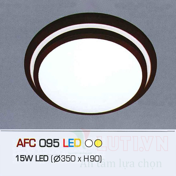Đèn mâm ốp trần led AFC-095-15W-LED