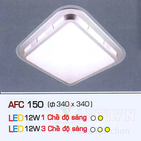 Đèn mâm ốp trần led AFC-150-12W-3CĐ