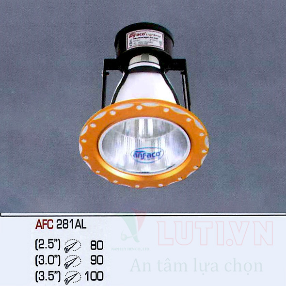 Đèn downlight AFC-281-2,5"