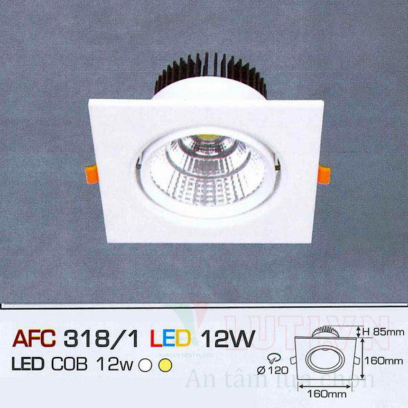 Đèn downlight AFC-318/1-12W