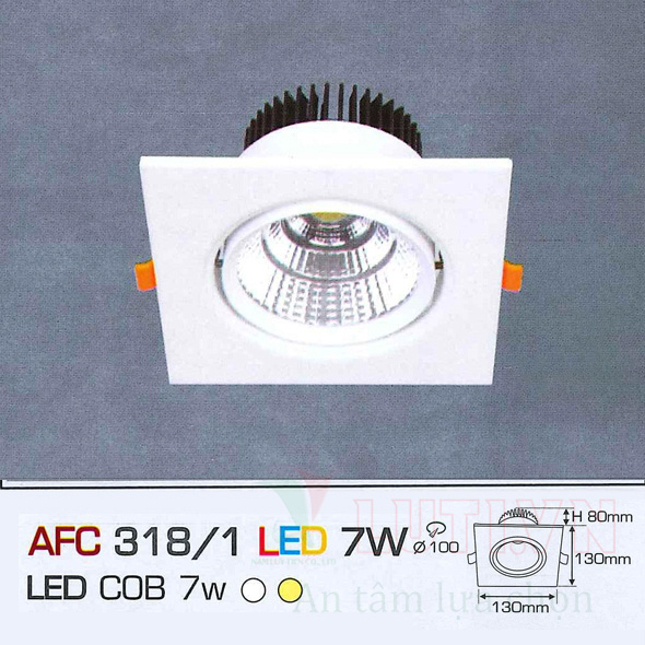 Đèn downlight AFC-318/1-7W