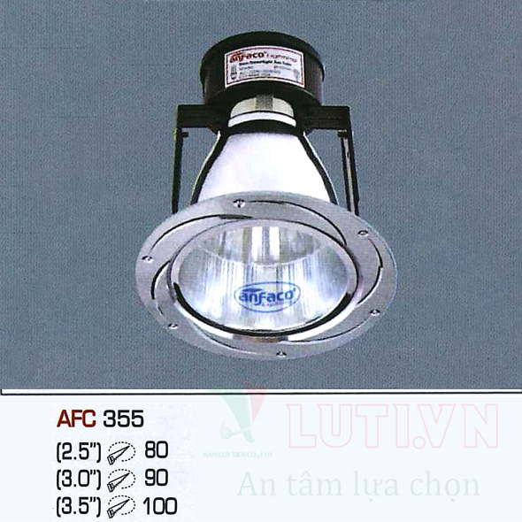 Đèn downlight AFC-355T-3,0"