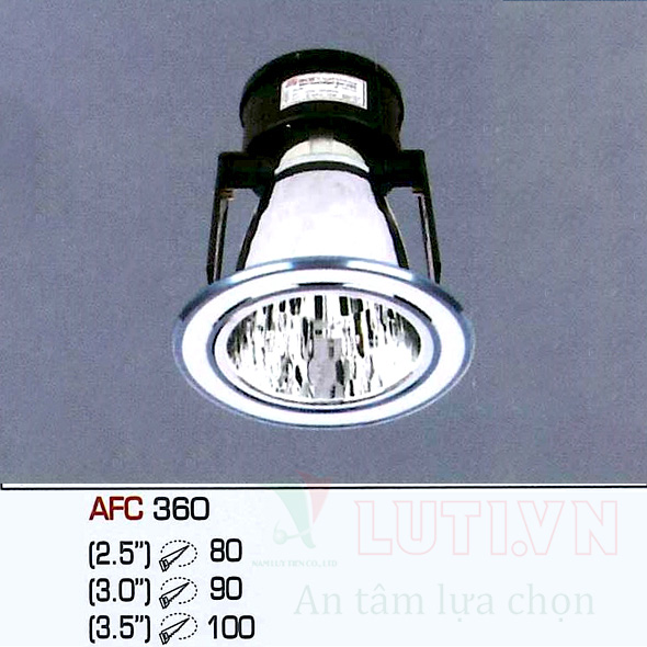 Đèn downlight AFC-360-2,5"