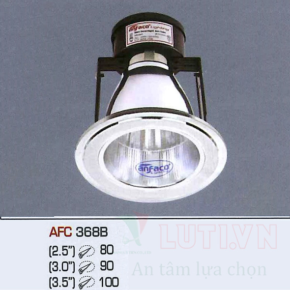 Đèn downlight AFC-368B-2,5"