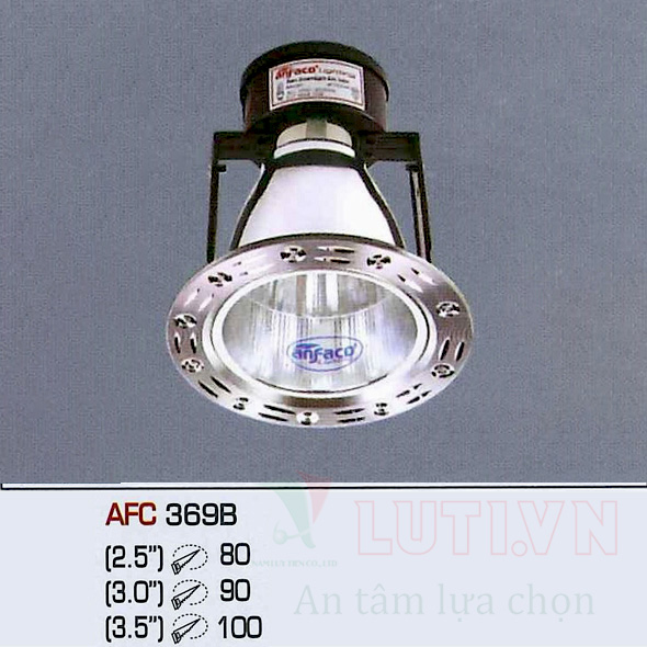 Đèn downlight AFC-369B-2,5"