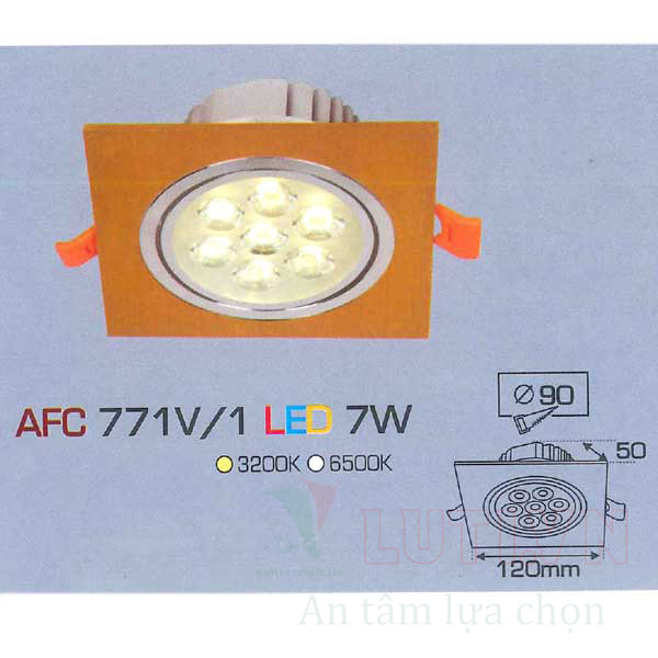 Đèn downlight AFC-771V/1-7W