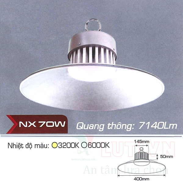 Đèn led nhà xưởng AFC-NX-70W