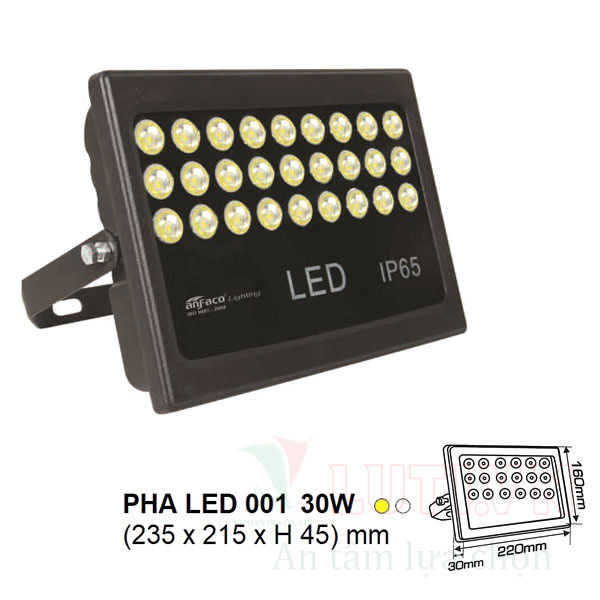 Đèn pha LED AFC-001-30W