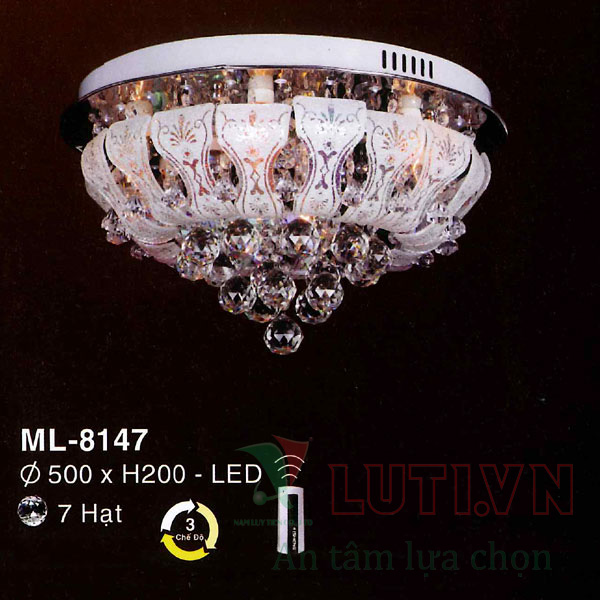 Đèn mâm áp trần ML-8147