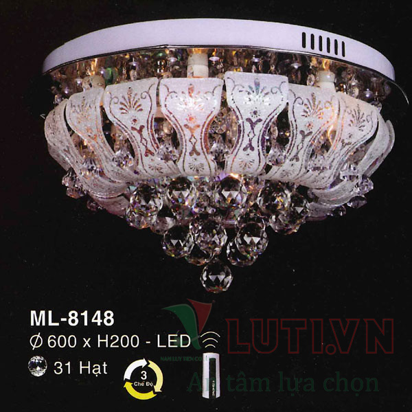 Đèn mâm áp trần ML-8148