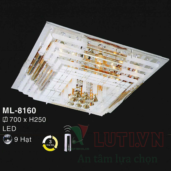Đèn mâm áp trần ML-8160