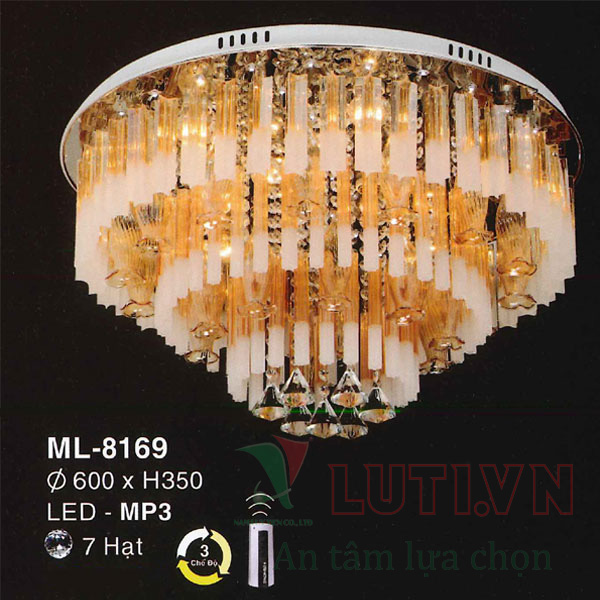 Đèn mâm áp trần ML-8169