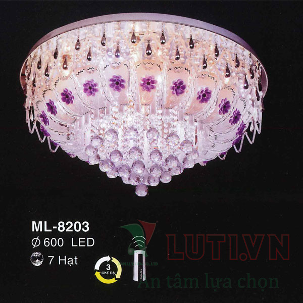 Đèn mâm áp trần ML-8203