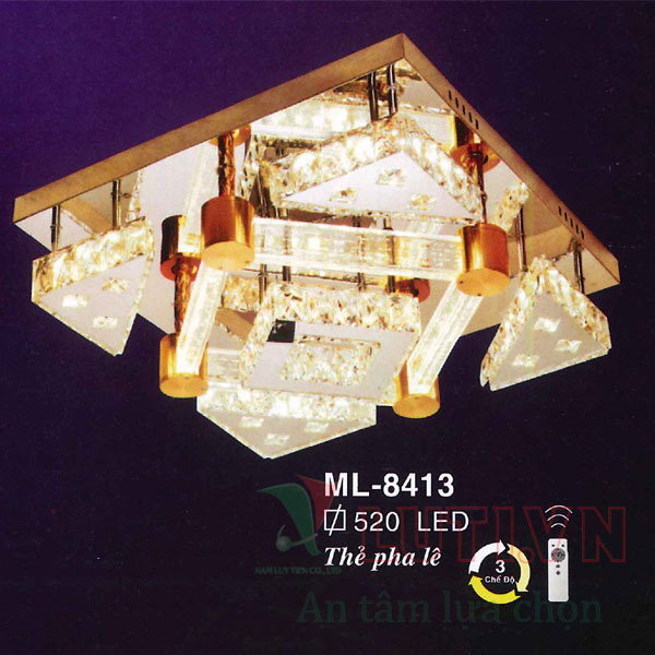 Đèn mâm pha lê ML-8413