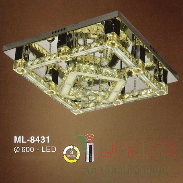 Đèn mâm pha lê ML-8431