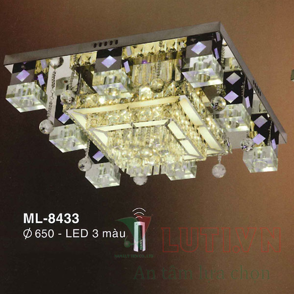 Đèn mâm pha lê ML-8433