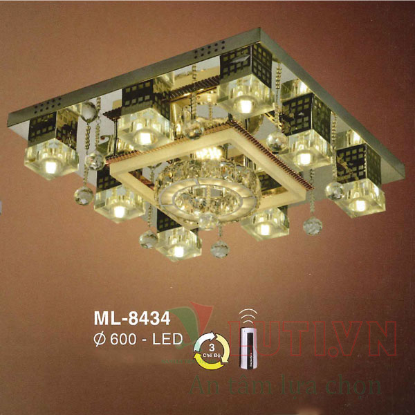 Đèn mâm pha lê ML-8434