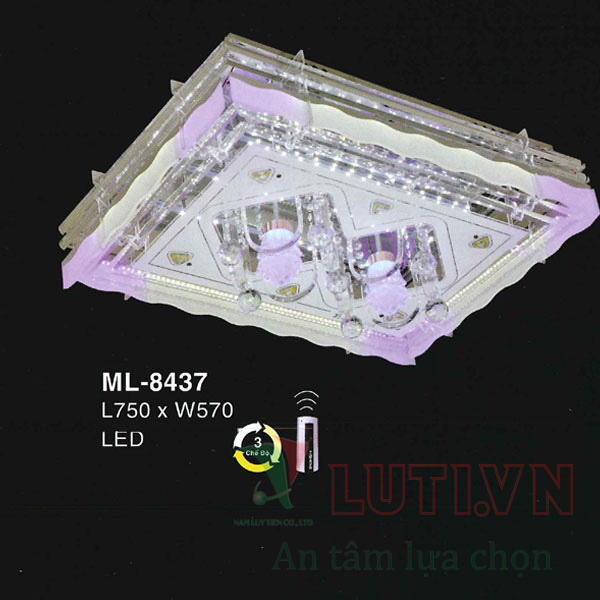 Đèn mâm pha lê ML-8437