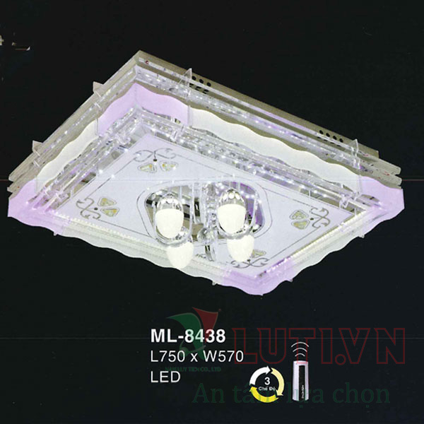 Đèn mâm pha lê ML-8438
